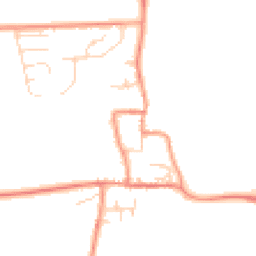 Daytime road noise heatmap for NG33 5PQ