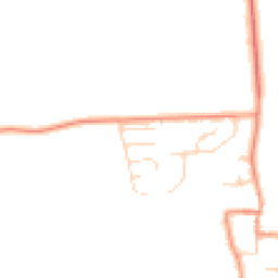 Daytime road noise heatmap for NG33 5PY