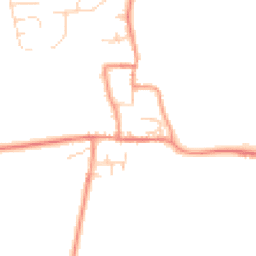 Daytime road noise heatmap for NG33 5QA