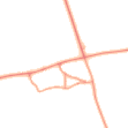 Daytime road noise heatmap for NG33 5QR
