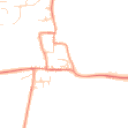 Daytime road noise heatmap for NG33 5QW