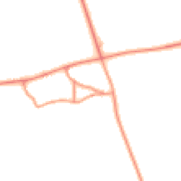 Daytime road noise heatmap for NG33 5QY