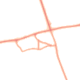 Daytime road noise heatmap for NG33 5QZ