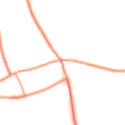 Daytime road noise heatmap for NG33 5RE