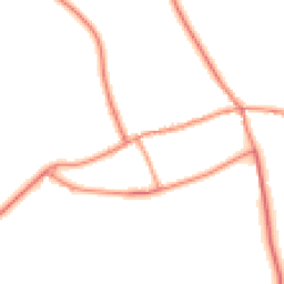 Daytime road noise heatmap for NG33 5RJ
