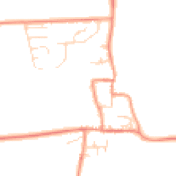 Daytime road noise heatmap for NG33 5RR