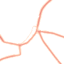 Daytime road noise heatmap for NG33 5RS