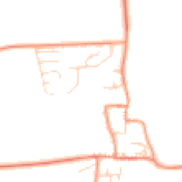 Daytime road noise heatmap for NG33 5SN