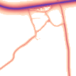 Daytime road noise heatmap for NG34 0AP