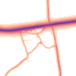 Daytime road noise heatmap for NG34 0BE