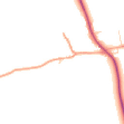 Daytime road noise heatmap for NG34 0BF