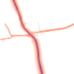 Daytime road noise heatmap for NG34 0DJ