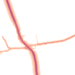Daytime road noise heatmap for NG34 0DL