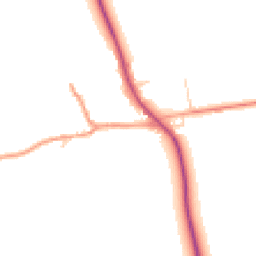 Daytime road noise heatmap for NG34 0DN
