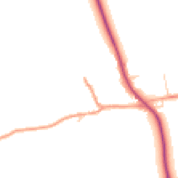 Daytime road noise heatmap for NG34 0DR