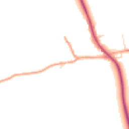Daytime road noise heatmap for NG34 0DS