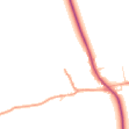 Daytime road noise heatmap for NG34 0EW