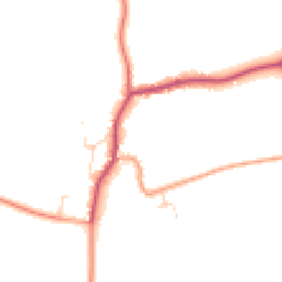 Daytime road noise heatmap for NG34 0FB