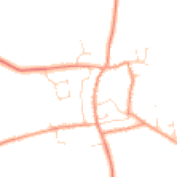 Daytime road noise heatmap for NG34 0FD