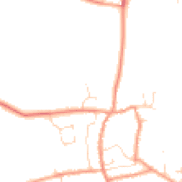Daytime road noise heatmap for NG34 0HY