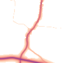 Daytime road noise heatmap for NG34 0JJ
