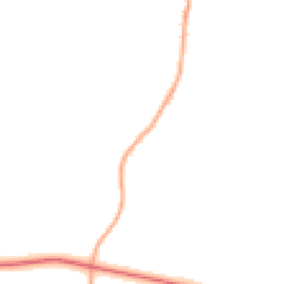 Night-time road noise heatmap for NG34 0JJ