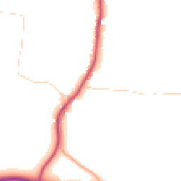 Daytime road noise heatmap for NG34 0JN