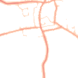 Daytime road noise heatmap for NG34 0LR