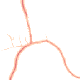 Daytime road noise heatmap for NG34 0LZ