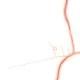 Daytime road noise heatmap for NG34 0NA