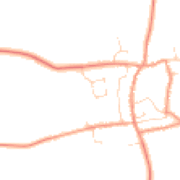 Daytime road noise heatmap for NG34 0NL