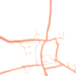 Daytime road noise heatmap for NG34 0NR