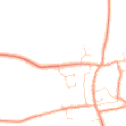 Daytime road noise heatmap for NG34 0NT