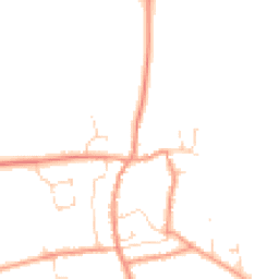 Daytime road noise heatmap for NG34 0NX