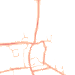 Daytime road noise heatmap for NG34 0NY