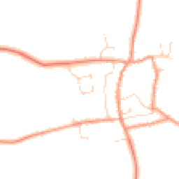Daytime road noise heatmap for NG34 0NZ