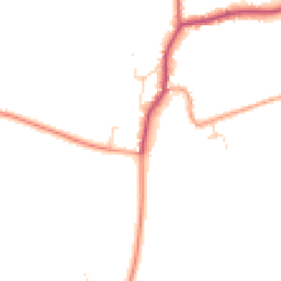 Daytime road noise heatmap for NG34 0PD