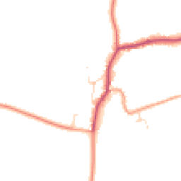 Daytime road noise heatmap for NG34 0PF