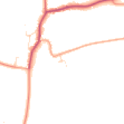 Daytime road noise heatmap for NG34 0PN