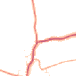 Daytime road noise heatmap for NG34 0PP