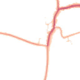 Daytime road noise heatmap for NG34 0PQ