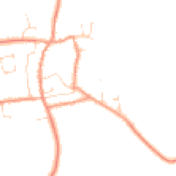 Daytime road noise heatmap for NG34 0PT