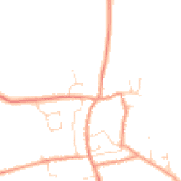 Daytime road noise heatmap for NG34 0PU