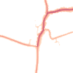 Daytime road noise heatmap for NG34 0PX