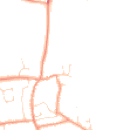 Daytime road noise heatmap for NG34 0QF