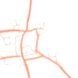 Daytime road noise heatmap for NG34 0QJ