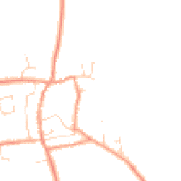 Daytime road noise heatmap for NG34 0QL