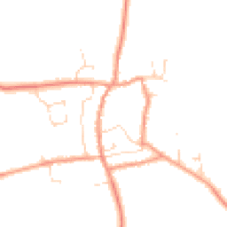Daytime road noise heatmap for NG34 0QQ