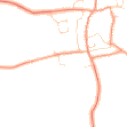 Daytime road noise heatmap for NG34 0QY