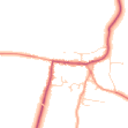 Daytime road noise heatmap for NG34 0RA